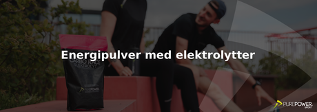 Energipulver med elektrolytter - hvorfor er det vigtigt?