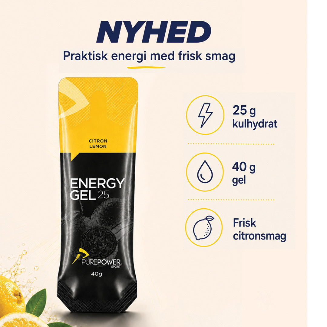 Energy Gel 25 Citron 40 g