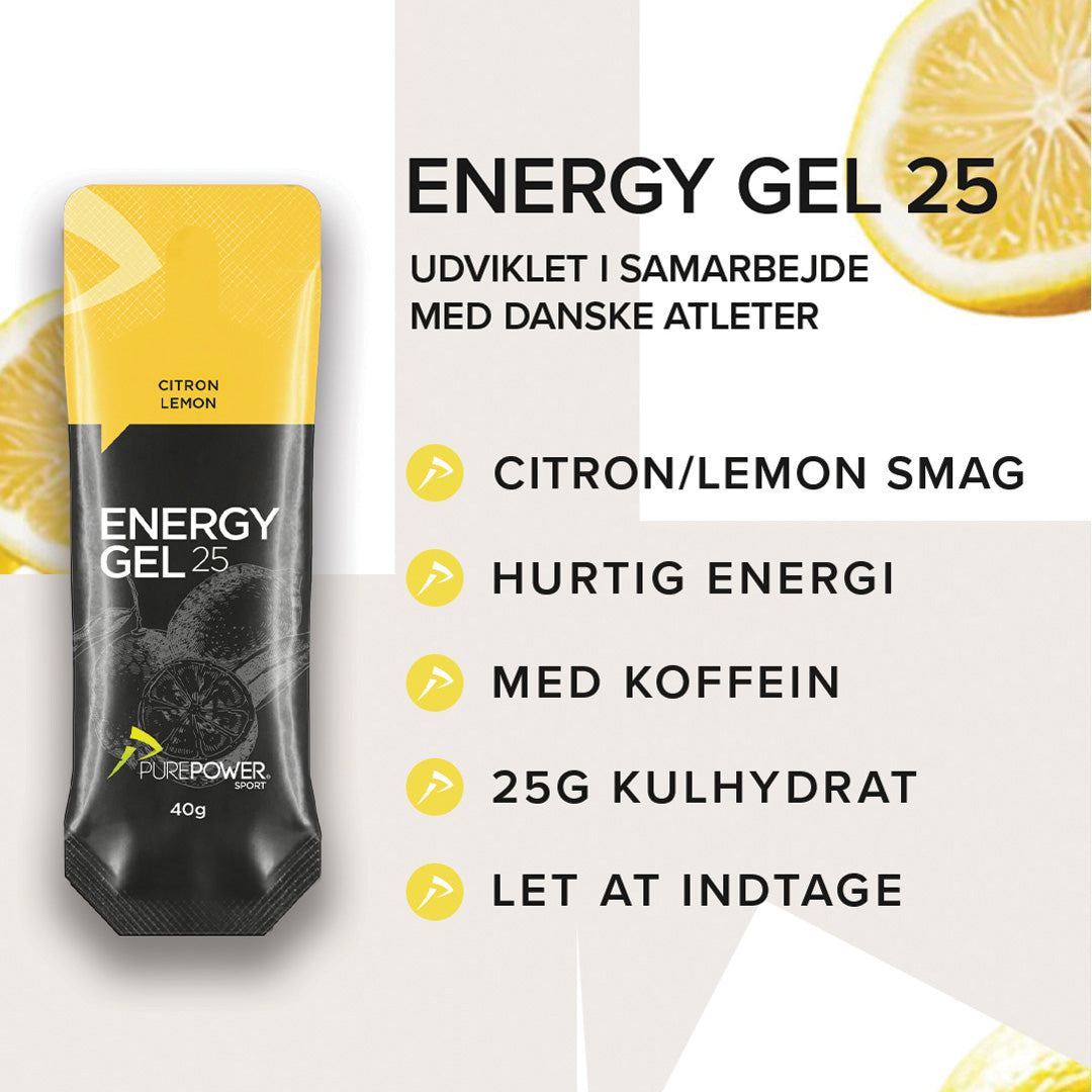 Energy Gel 25 Citron 40 g