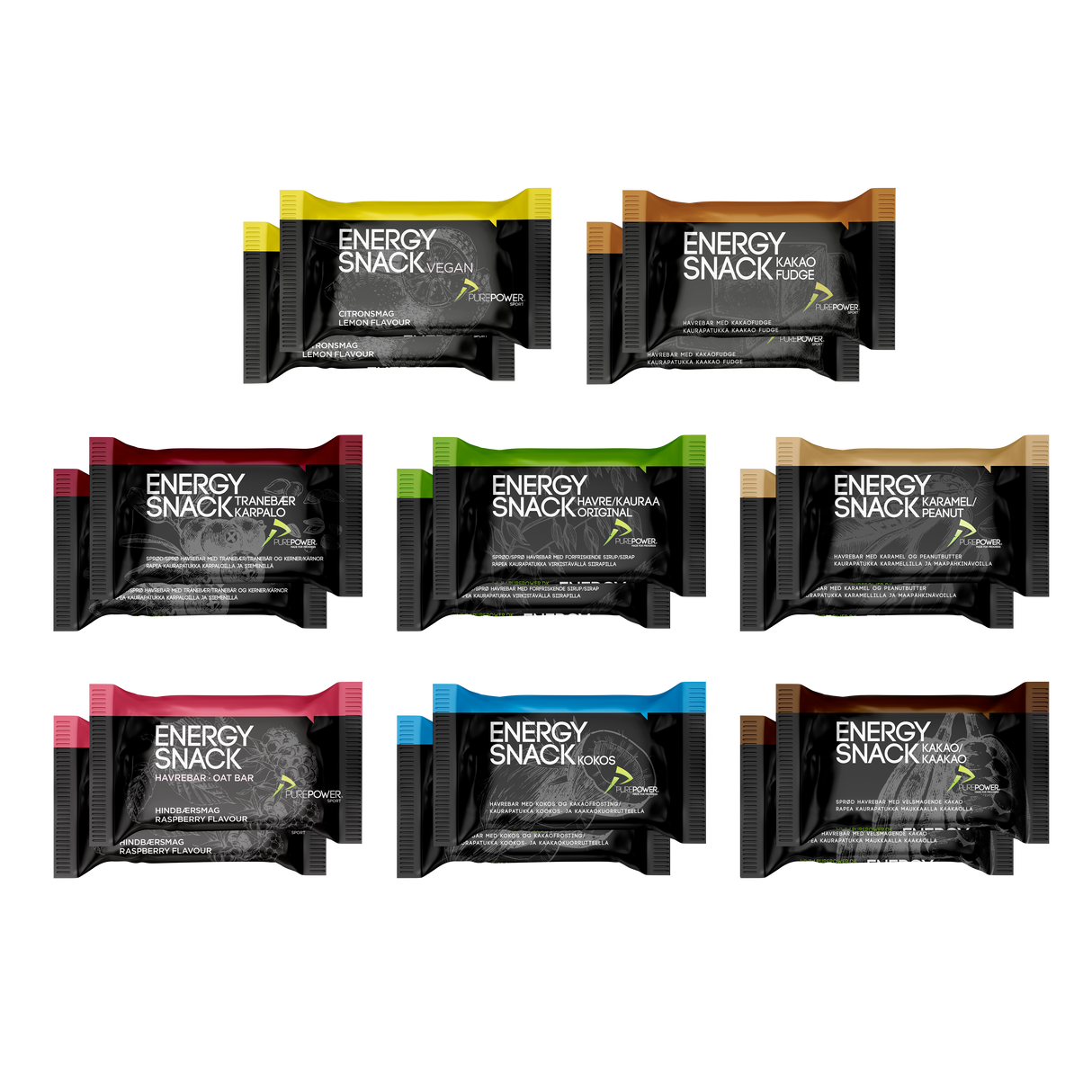 Energy Snack Sample Mix - Duo