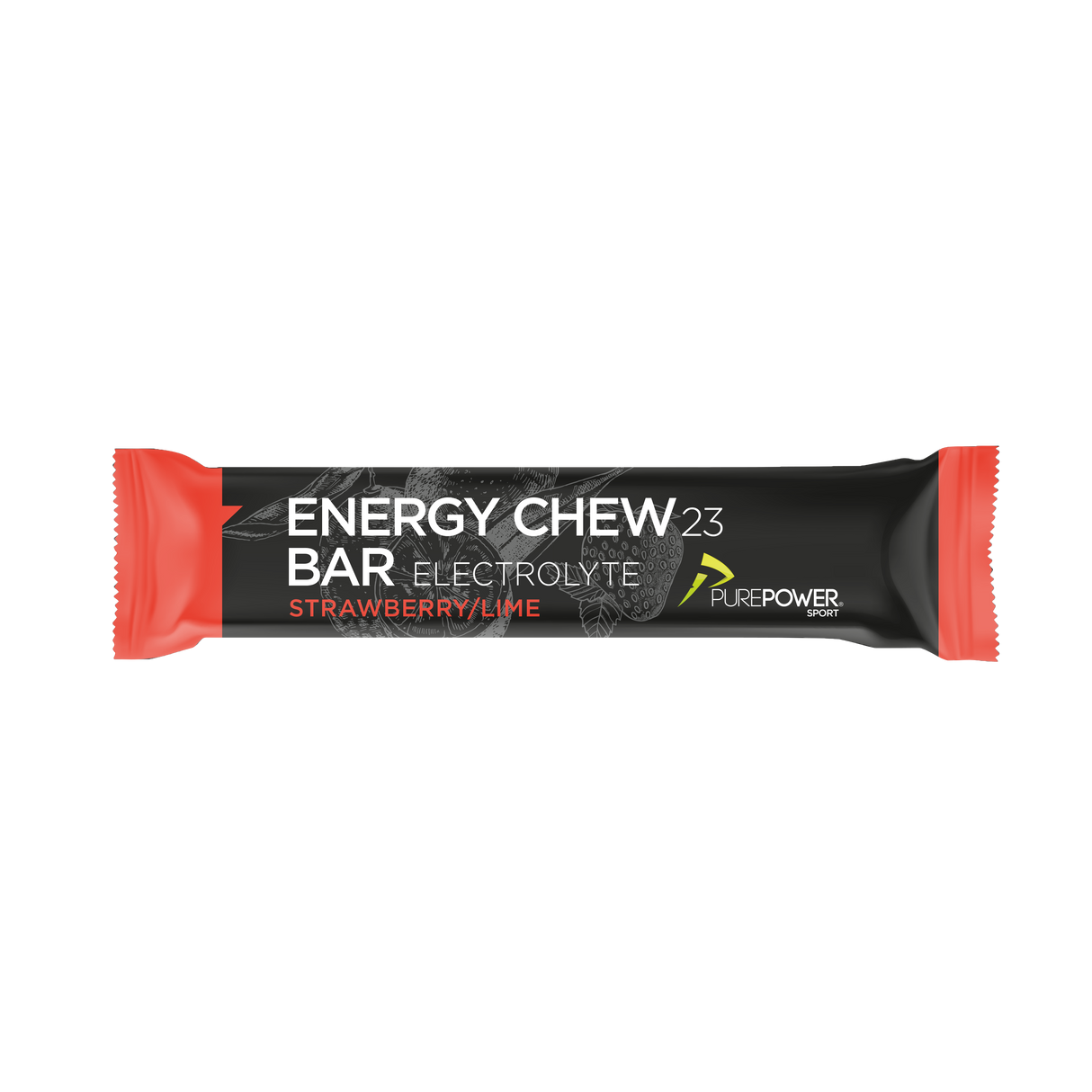 Energy Chew Bar Elektrolyt Jordbær/Lime 30 g
