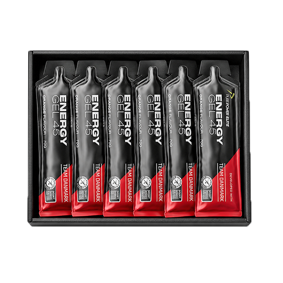 Elite Energy Gel 45 Appelsin 12 x 70g