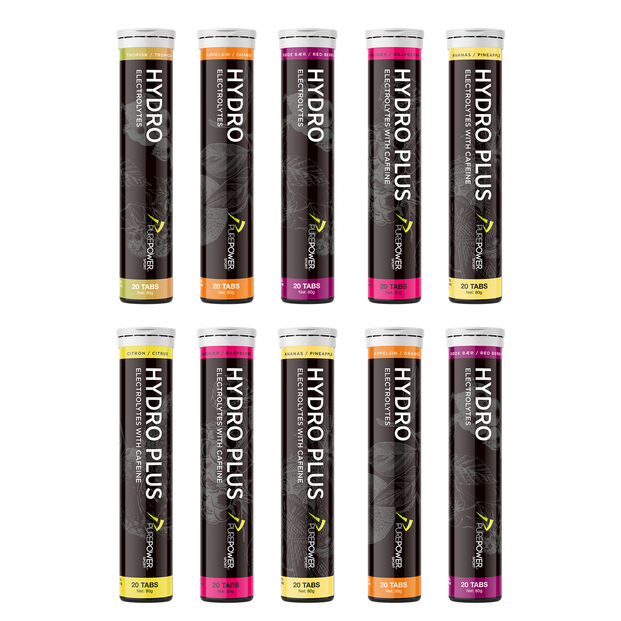 Hydro Tab elektrolytter - Mix 10