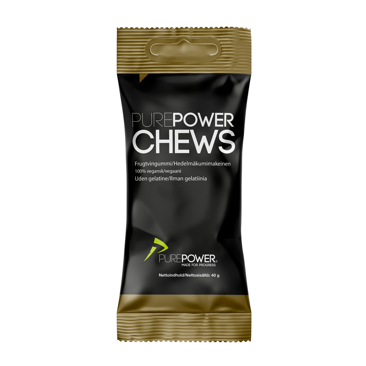 PurePower Chews Frugtmix 40 g