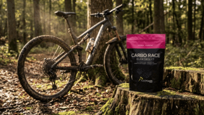 Carbo Race Elektrolyt Hindbær 1 kg