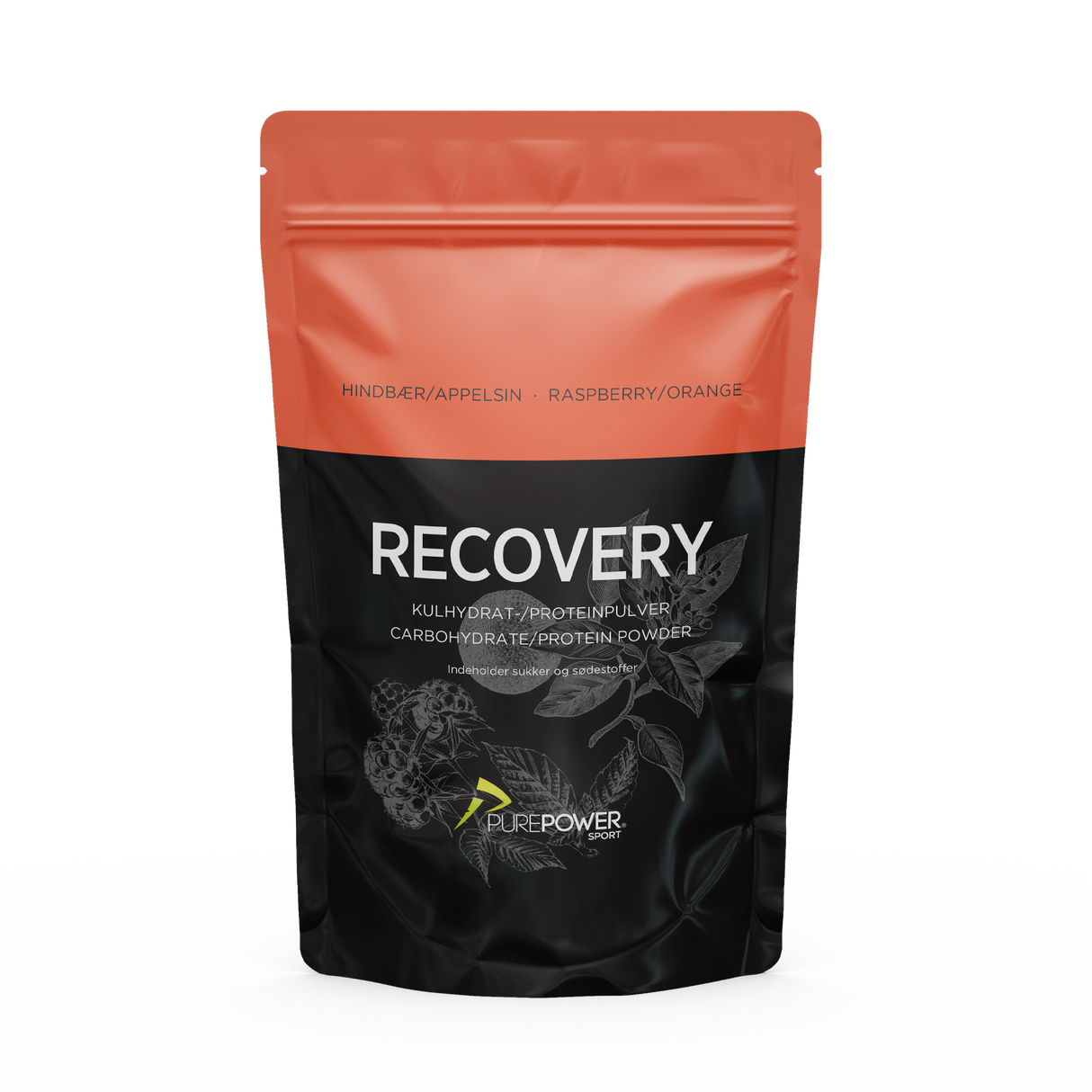 Recovery Hindbær/Appelsin 400 g