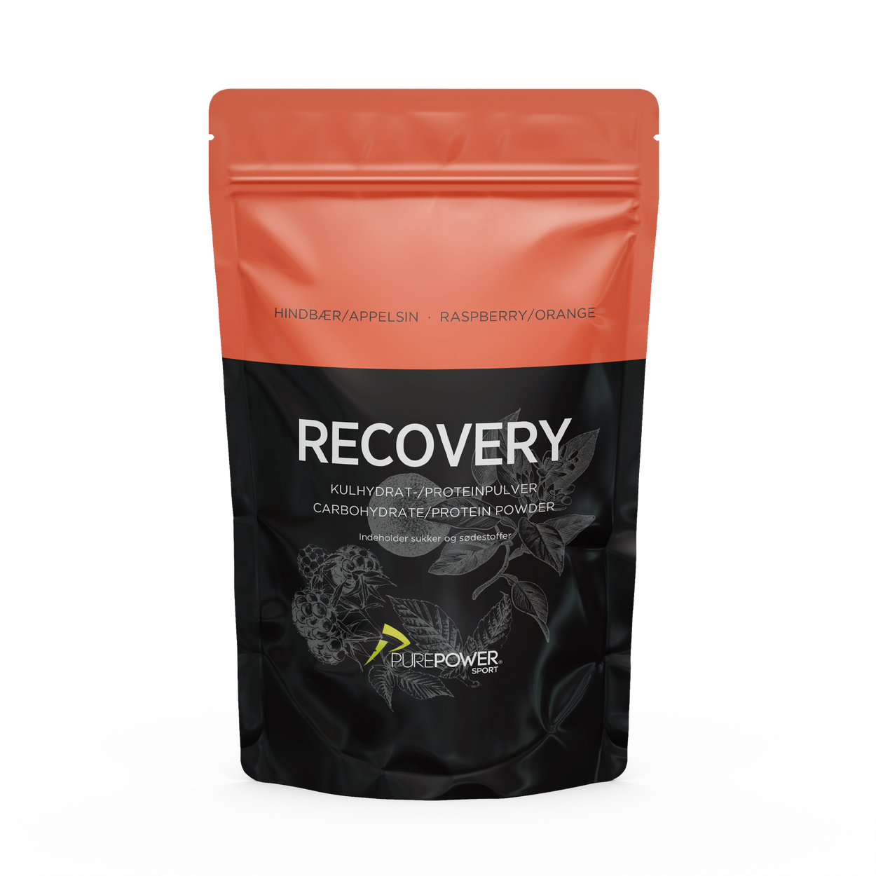 Recovery Hindbær/Appelsin 400 g