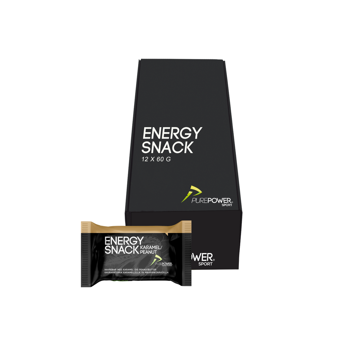 Energy Snack Karamel Peanut 12x60 g