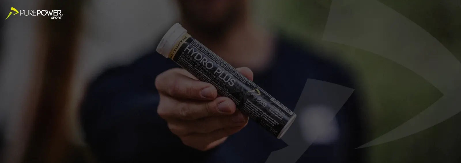 Billede af et rør hydro plus, som er elektrolyt tabs med koffein
