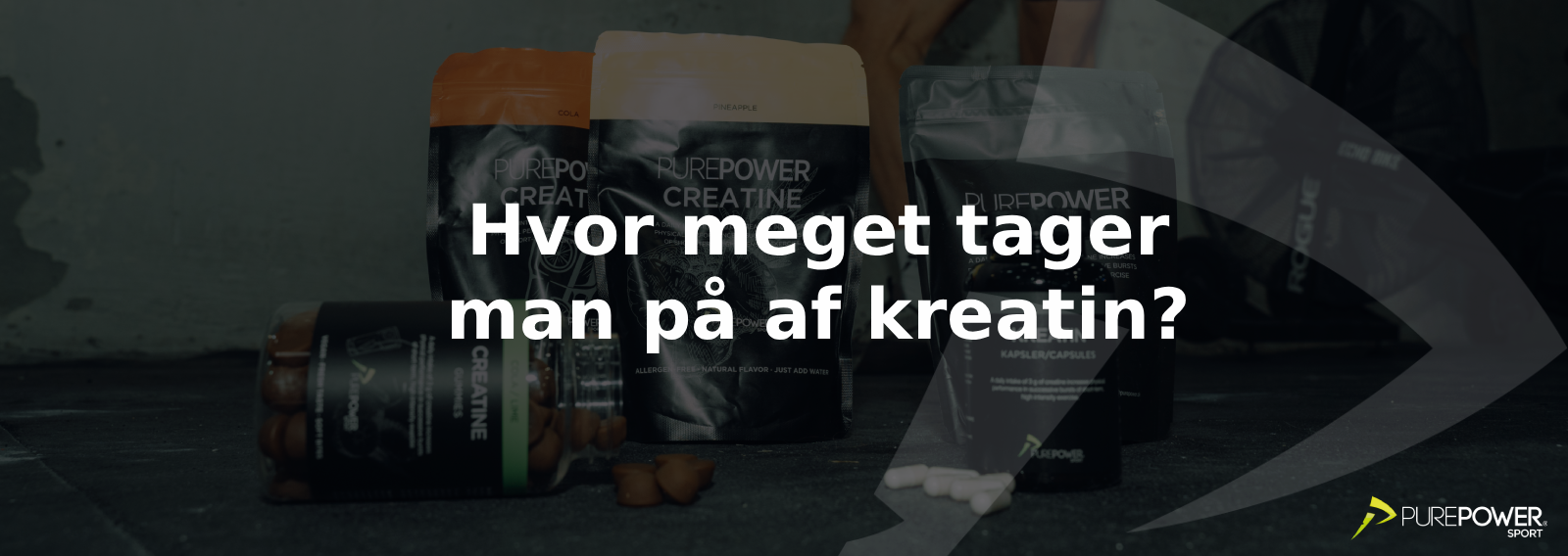 Hvor mange kg tager man på af kreatin
