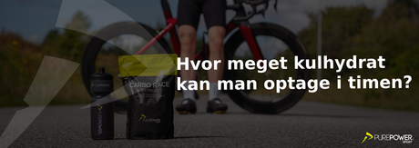 Hvor meget kulhydrat kan man optage i timen?