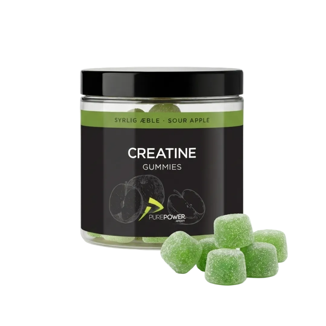 Creatine Gummies Sour Apple 60 stk.