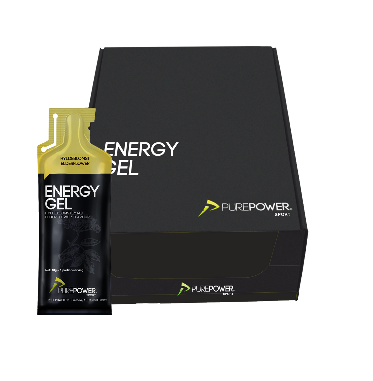 Energy Gel Hyldeblomst 12x40 g