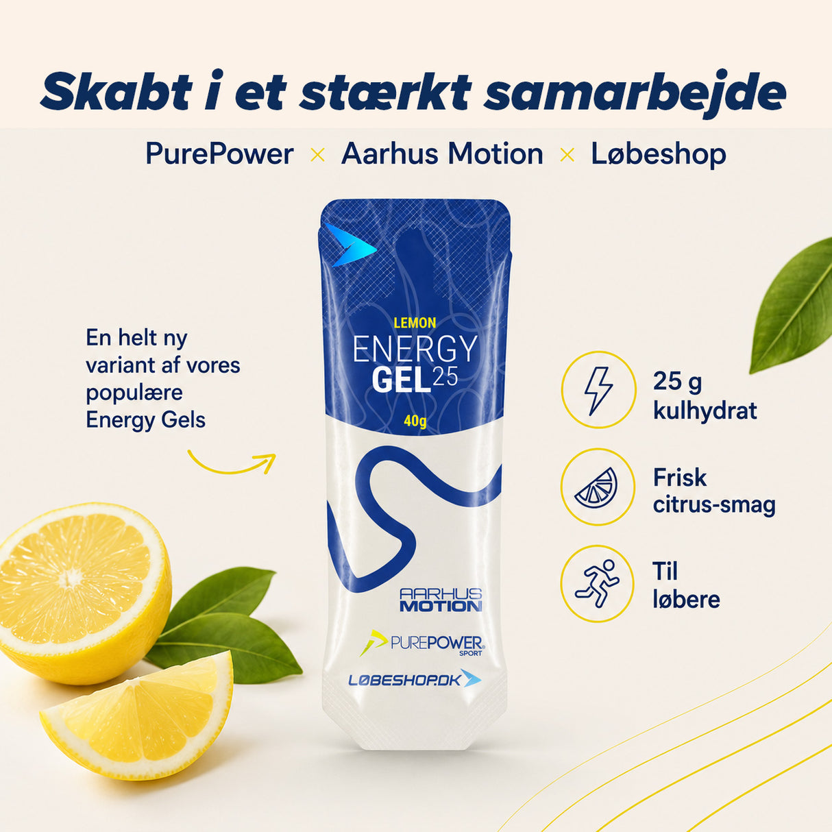 BACH Energy Gel Lemon 12 x 40g