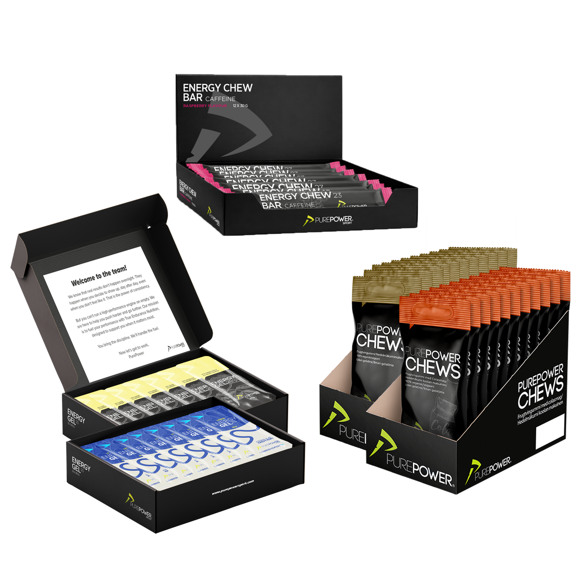 Energy Gels og Chews - Mix 5