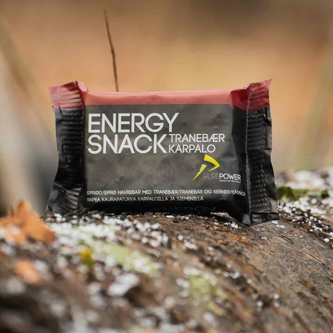 Energy Snack Tranebær 60 g