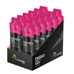 Energy Gel Koffein Hindbær 12 x 40 g