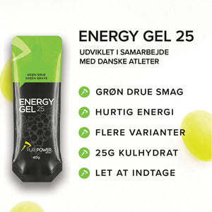 Energy Gel 25 Grøn Drue 40 g