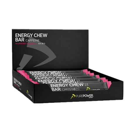 Energy Chew Bar Elektrolyt Jordbær/Lime 12 x 30 g