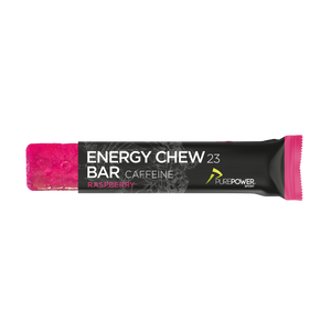 Energy Chew Bar Koffein Hindbær 30 g