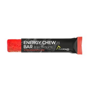 Energy Chew Bar Elektrolyt Jordbær/Lime 12 x 30 g
