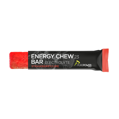 Energy Chew Bar Elektrolyt Jordbær/Lime 30 g