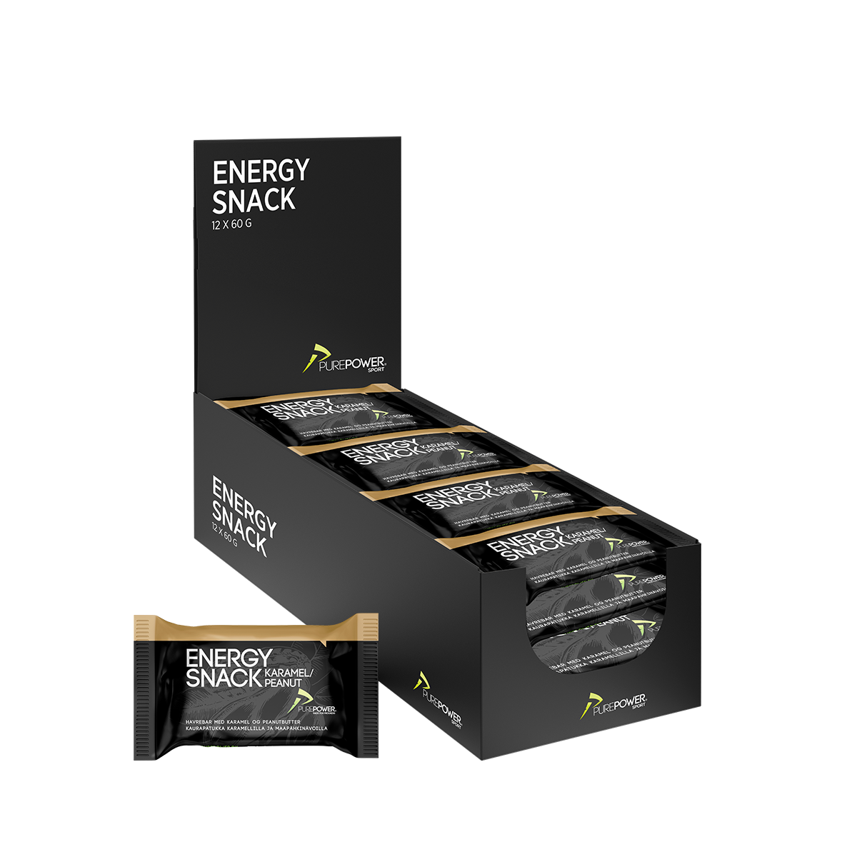 Energy Snack Karamel 12x60 g