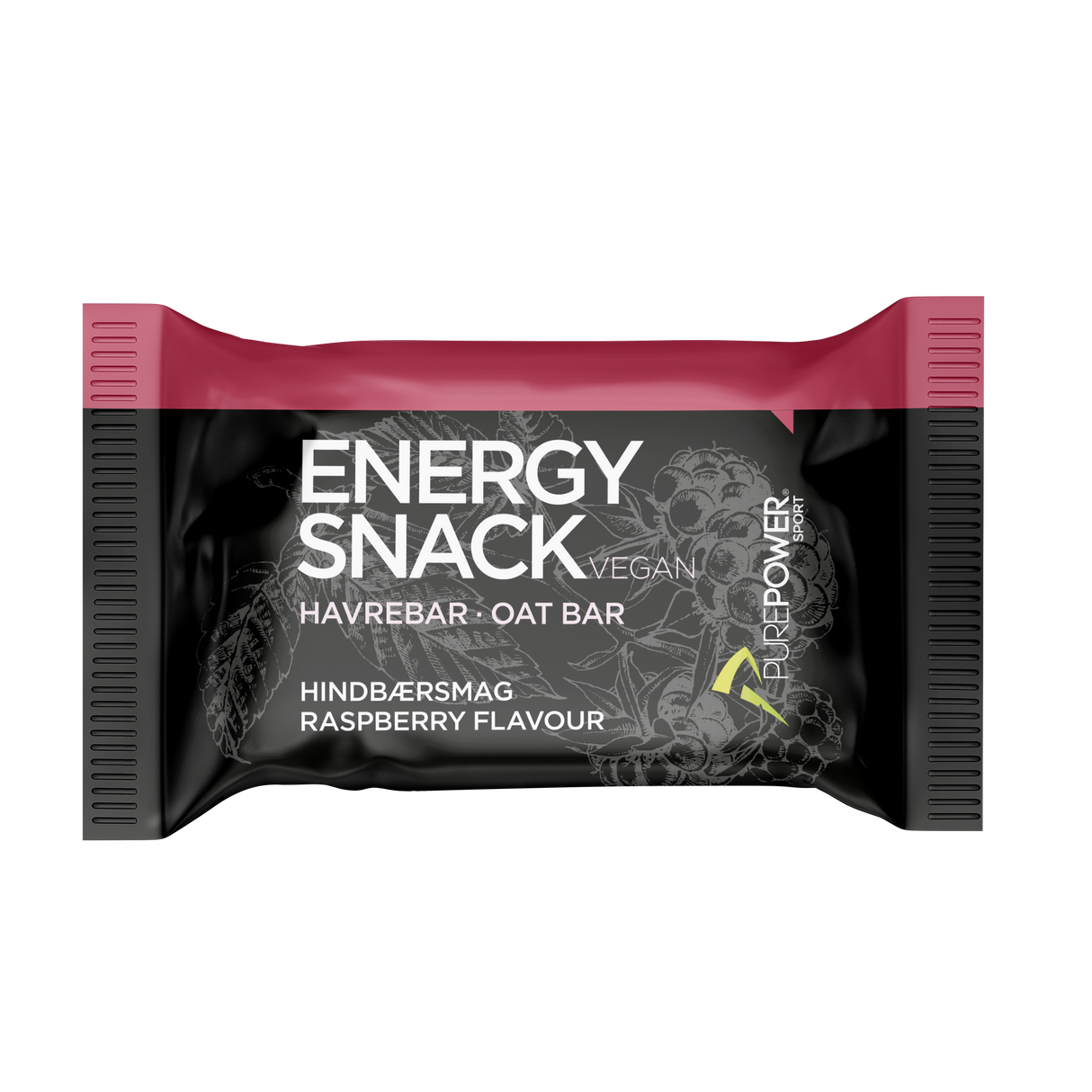 Energy Snack Hindbær 60 g