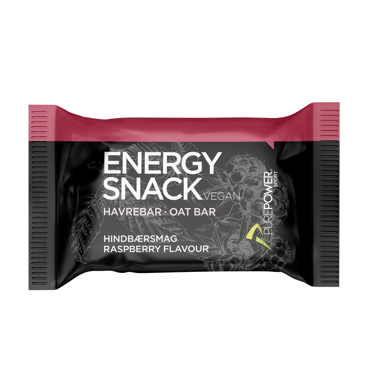 Energy Snack Hindbær 60 g