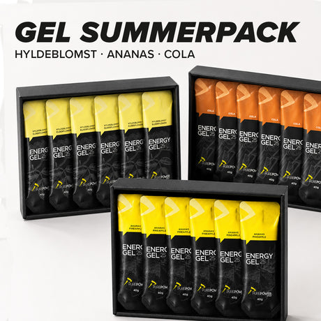 Energy Gel Sommerpakken – 36 stk.