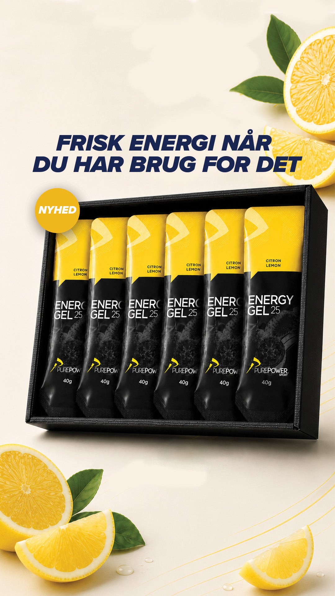 Energy Gel Citron 12 x 40 g