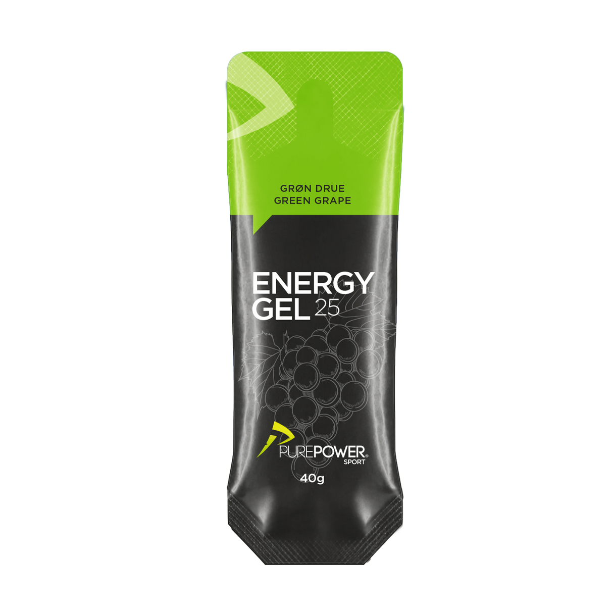 Energy Gel Grøn Drue