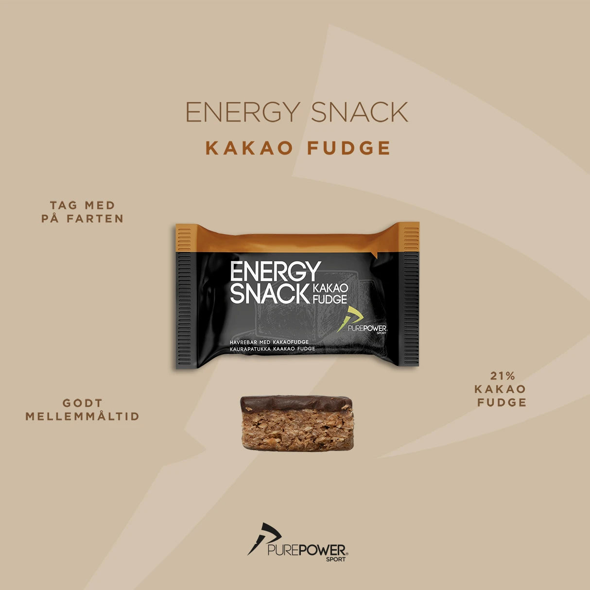 Energy Snack Kakao Fudge 60 g