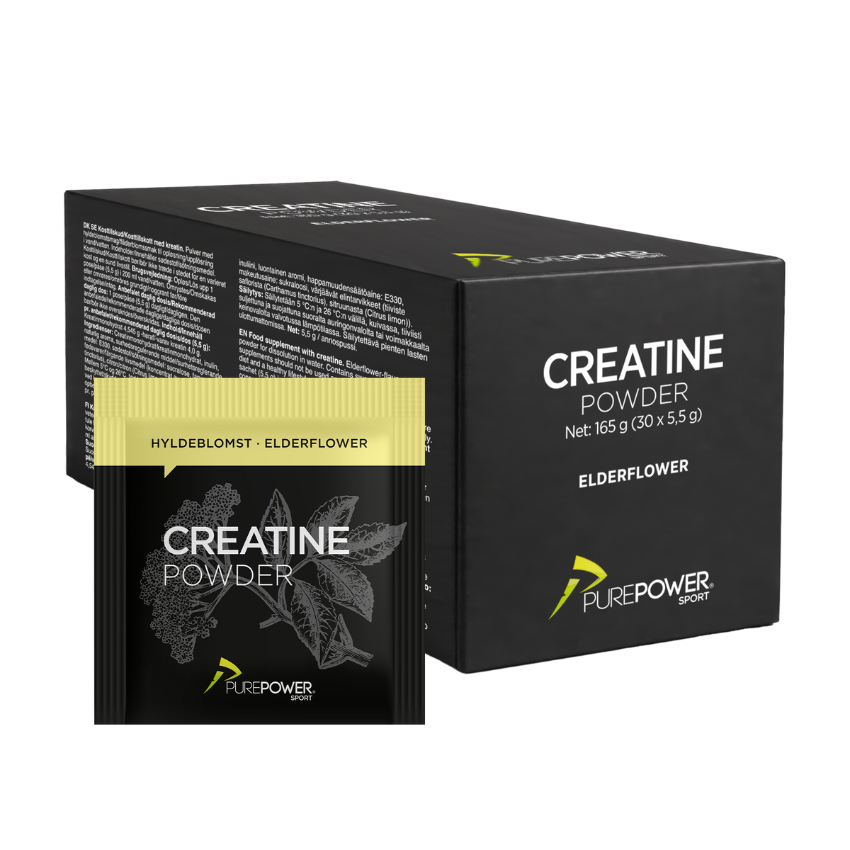 Creatine Sticks Hyldeblomst 30 x 4 g
