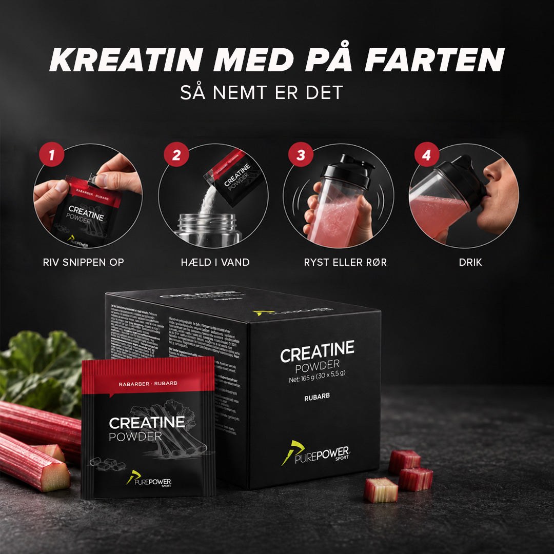 Creatine Sticks Rabarber 4 g