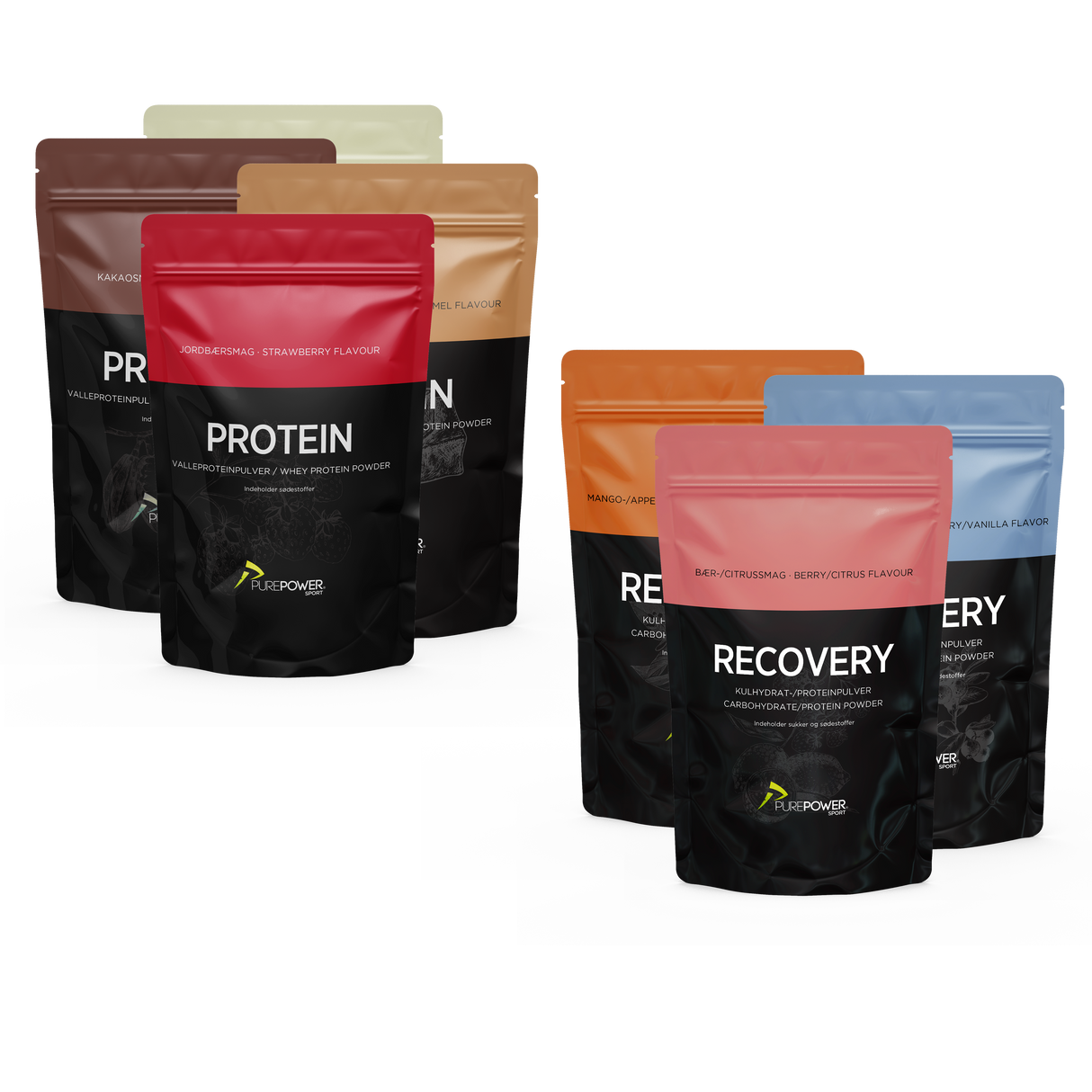 Protein- + Recoverypulver - Mix