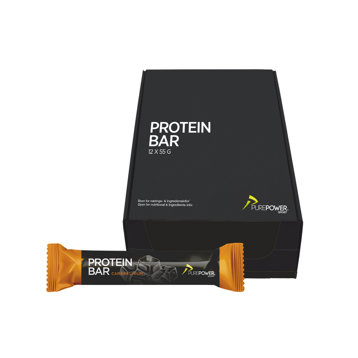 Protein Bar Karamel Rom 12x55 g