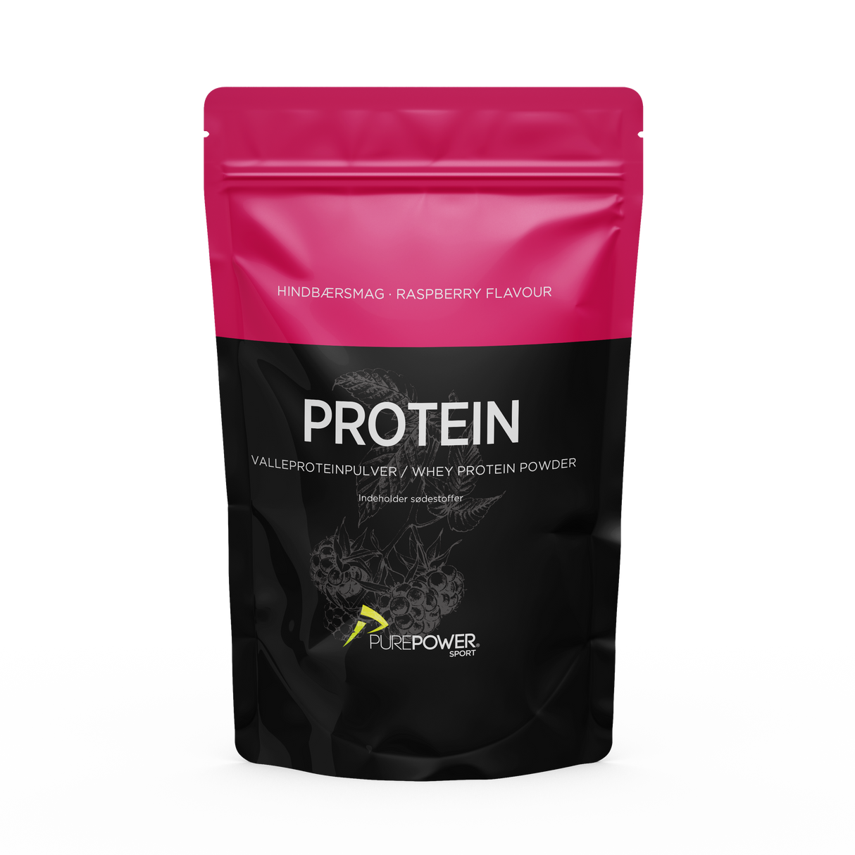 Valleprotein Hindbær 400g