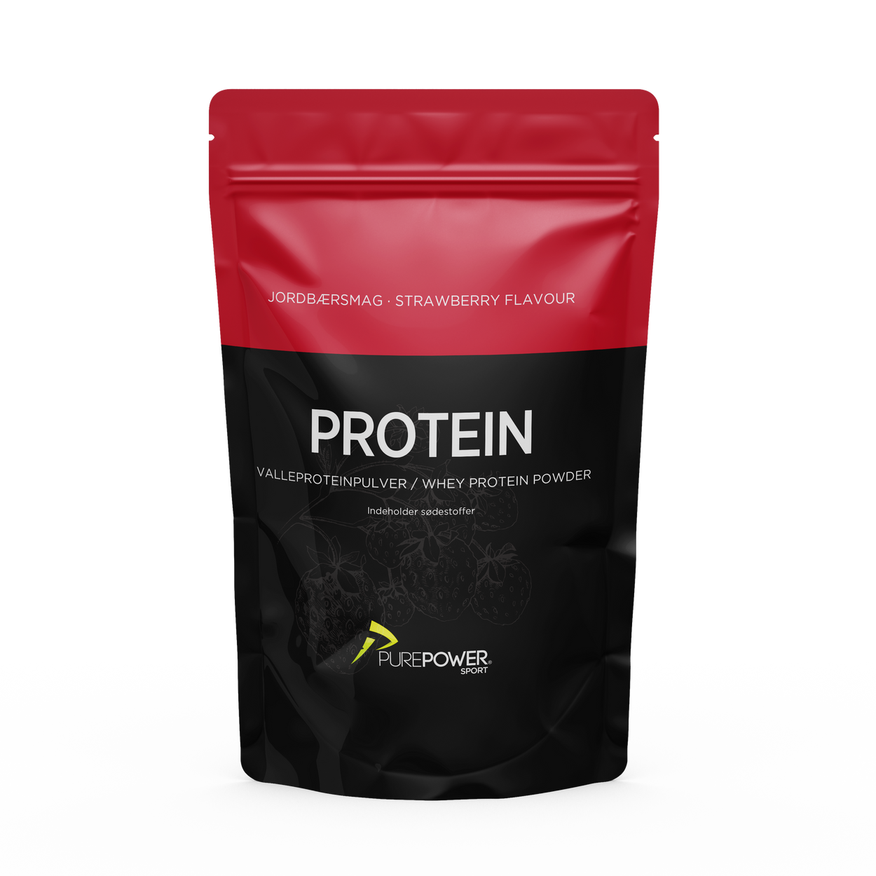 Valleprotein Jordbær 400g