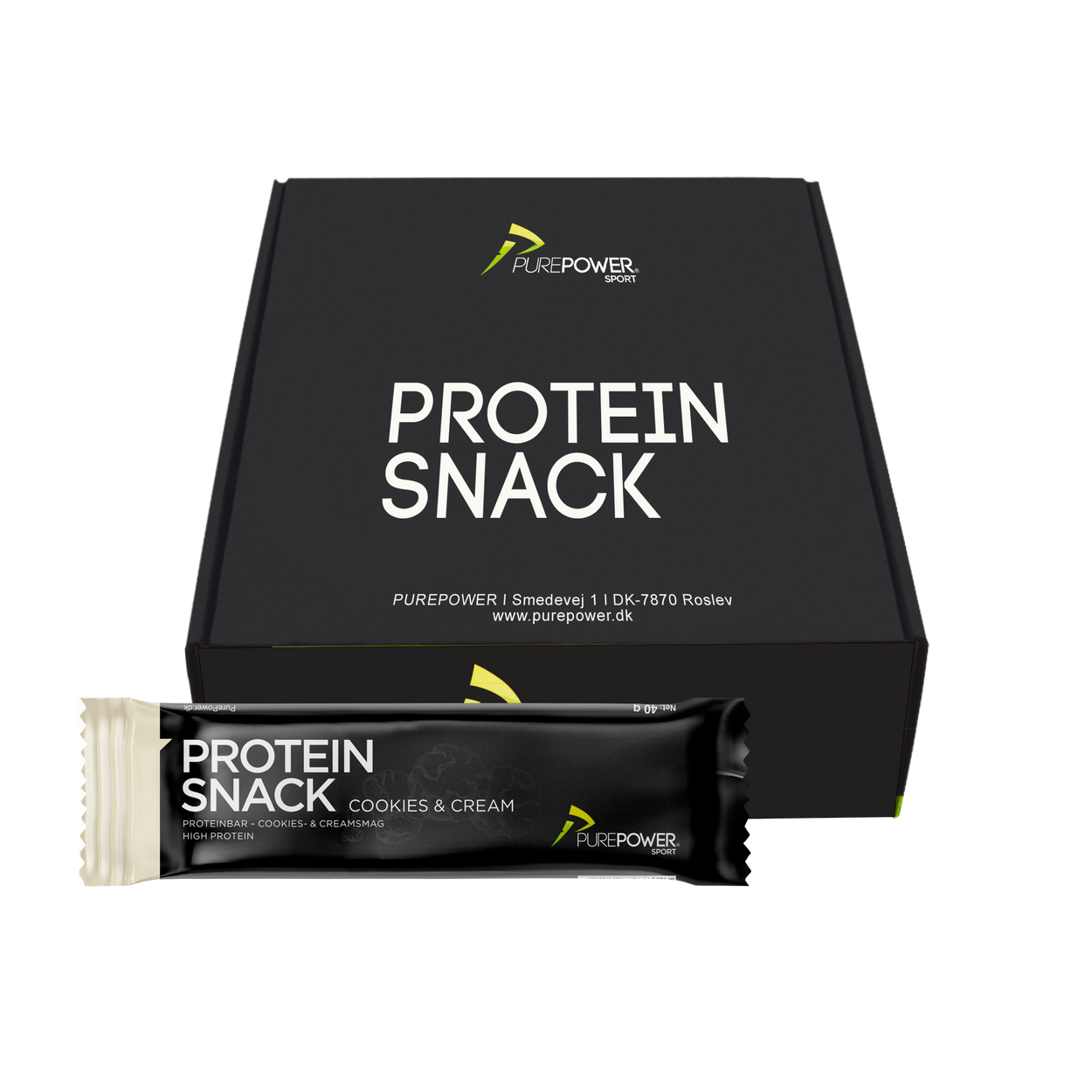 Protein Snack Cookies & Cream 12x40 g