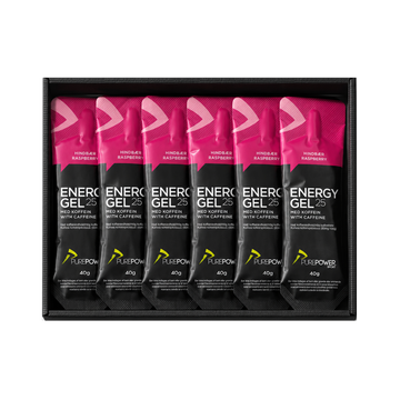 Energy Gel 25 Koffein Hindbær 12 x 40 g