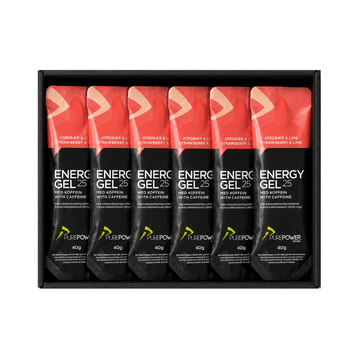 Energy Gel 25 Koffein Jordbær/Lime 12 x 40 g