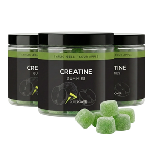 Creatine Gummies Sour Apple 3 x 60 stk.
