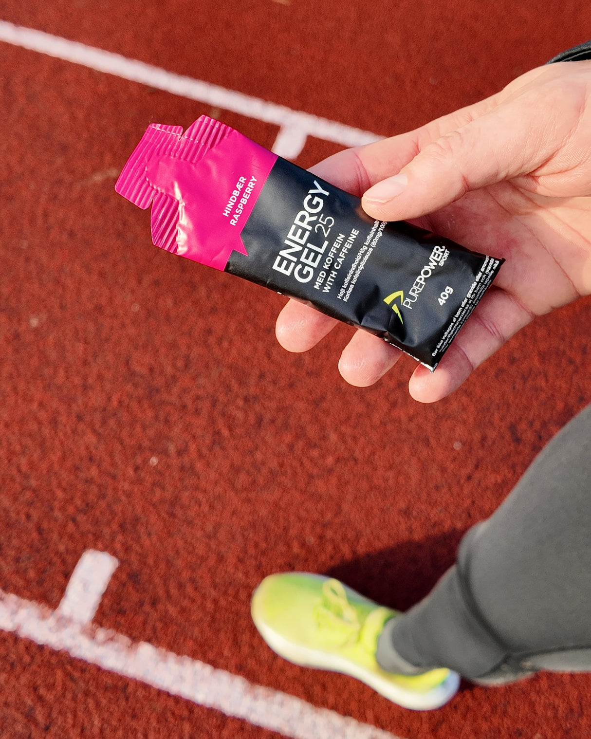 Energy Gel Koffein Hindbær 12 x 40 g